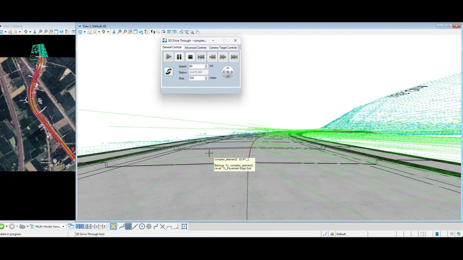 Highway design preview